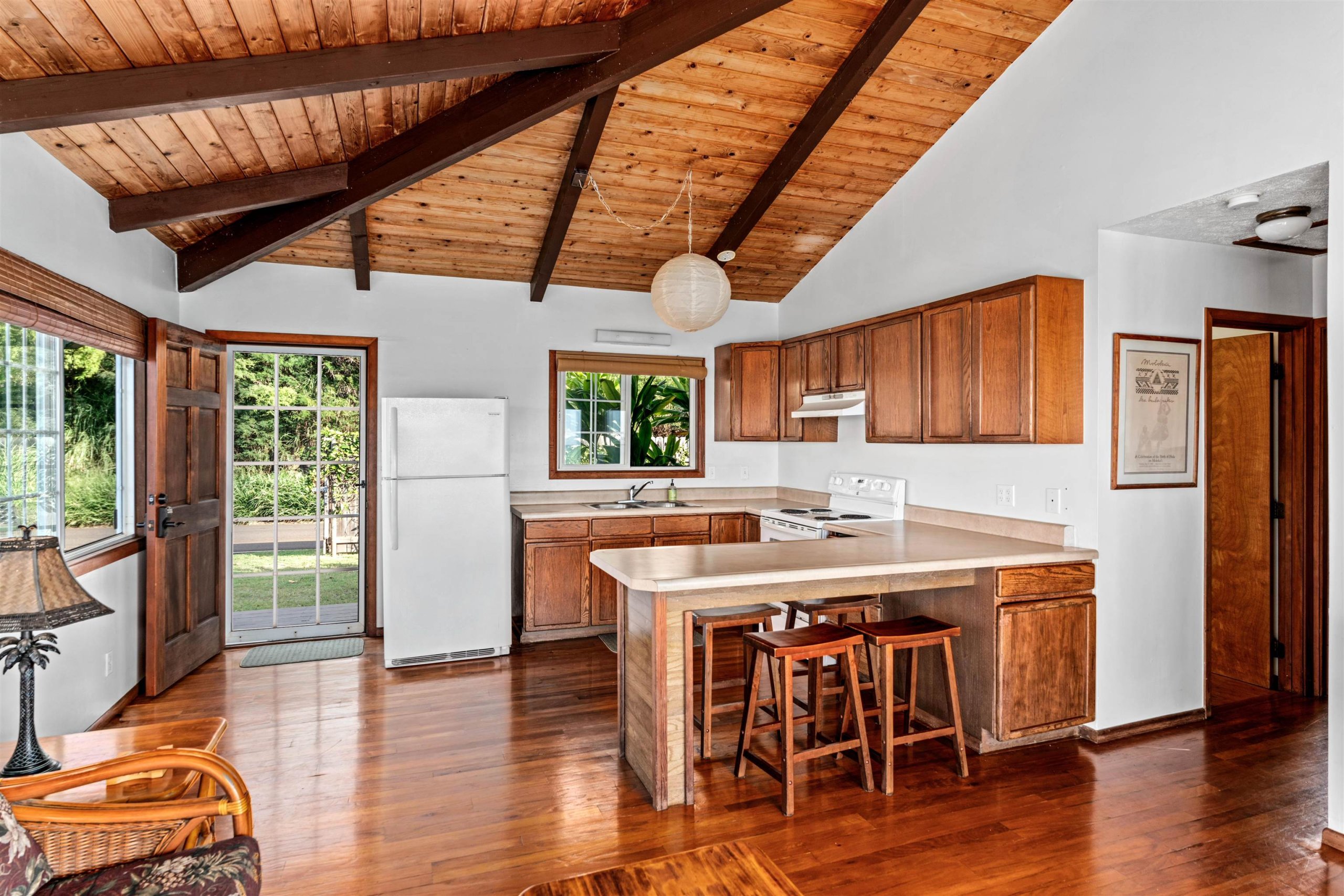 two bed one bath house on Molokai for sale