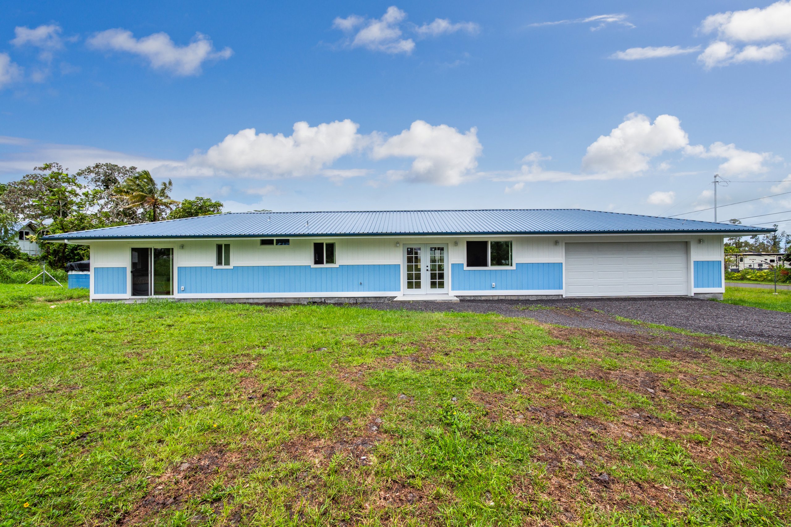 exterior ainaloa big island home