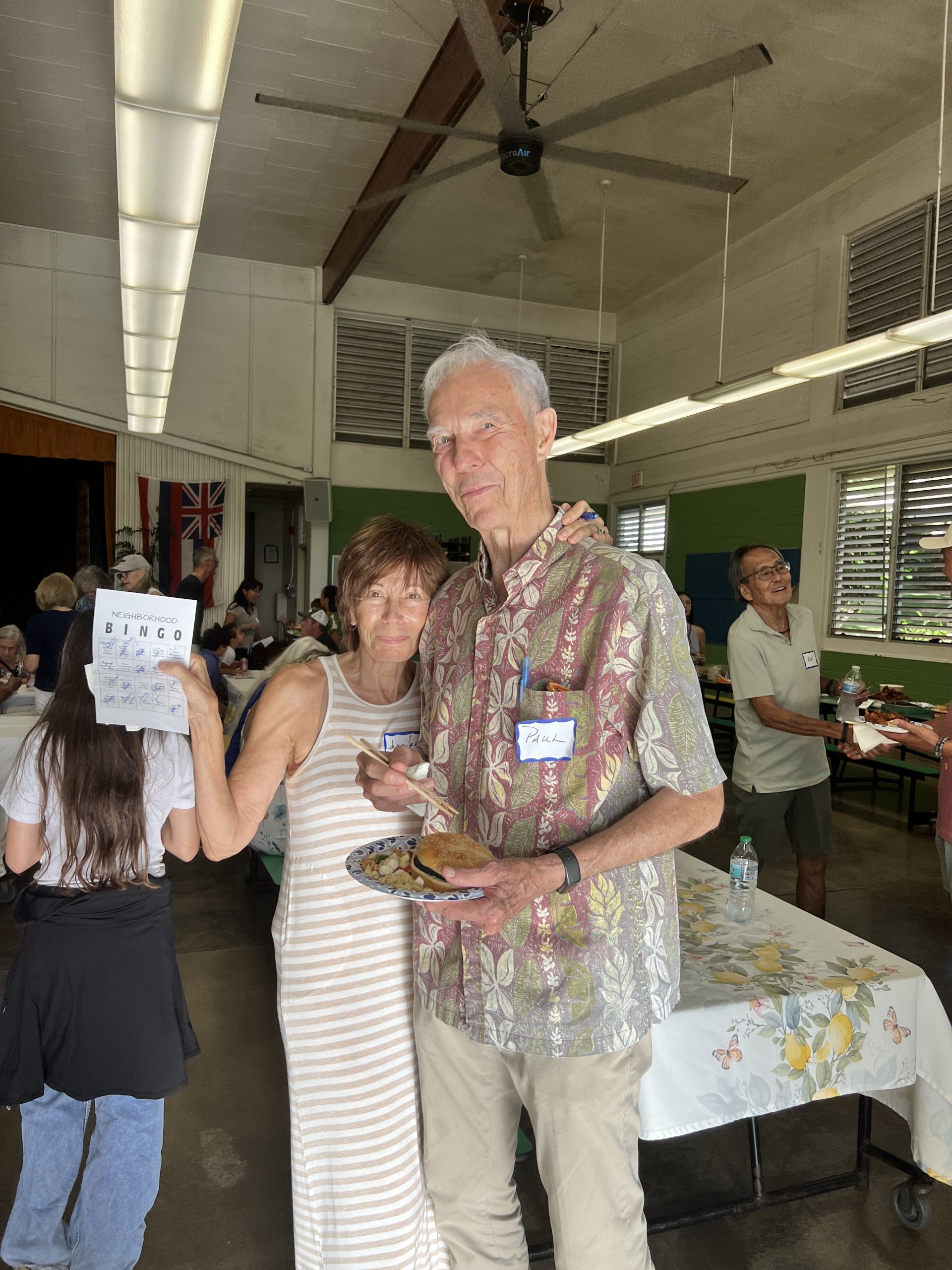community potluck in Maunalua trianglea and koko kai
