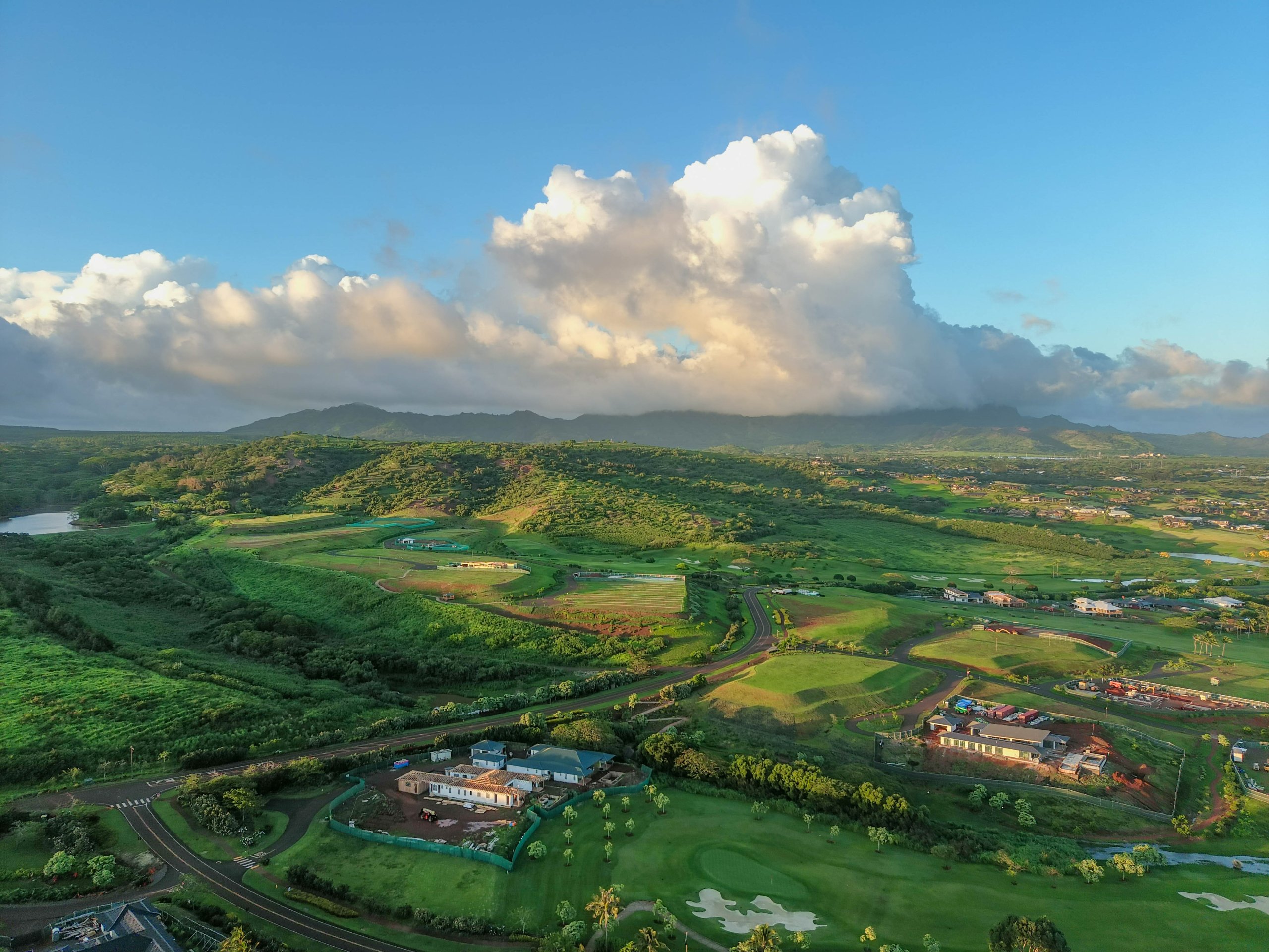 Aerial view of Kukuiula Kauai