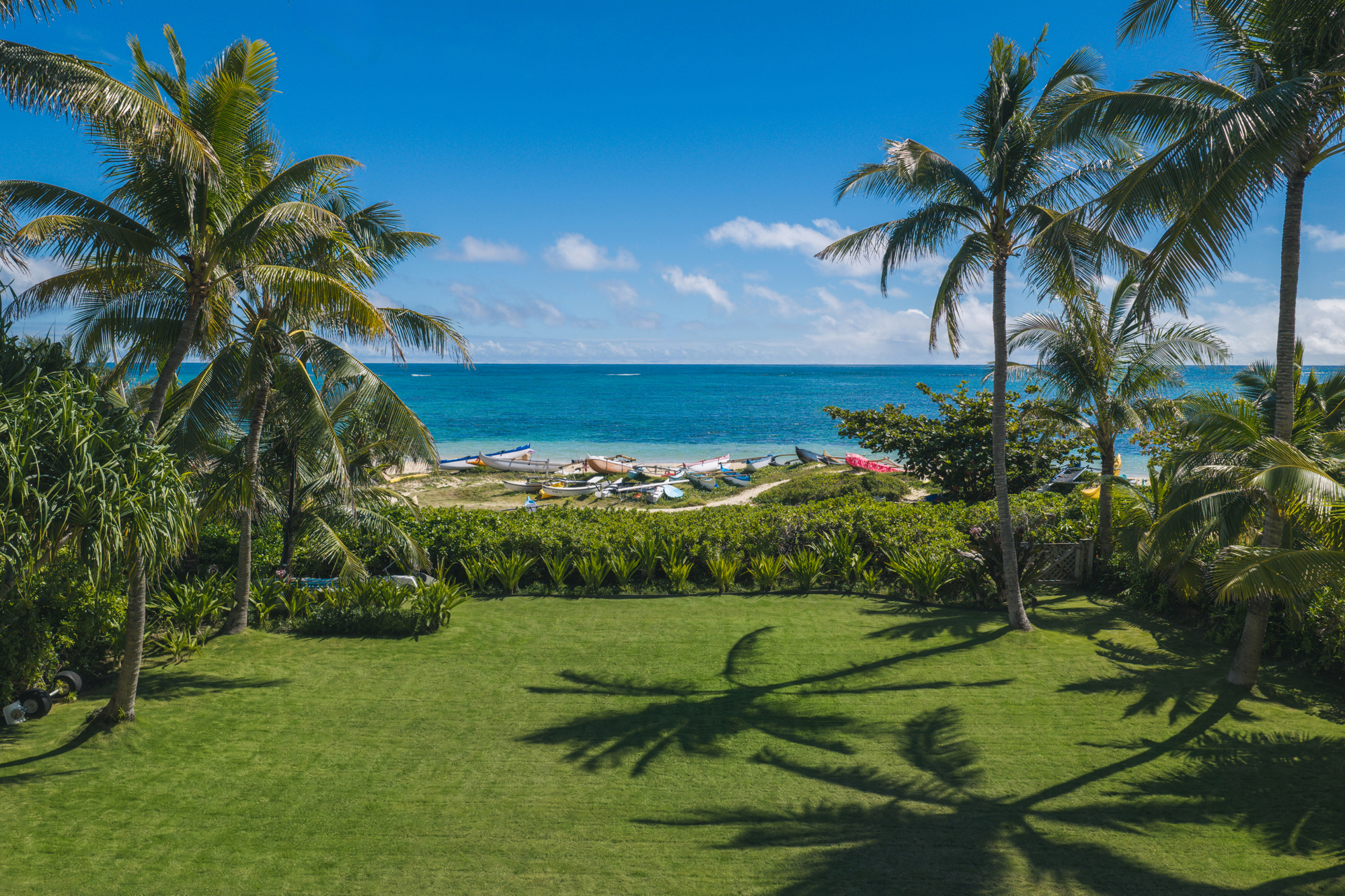 Oceanfront lanikai estate