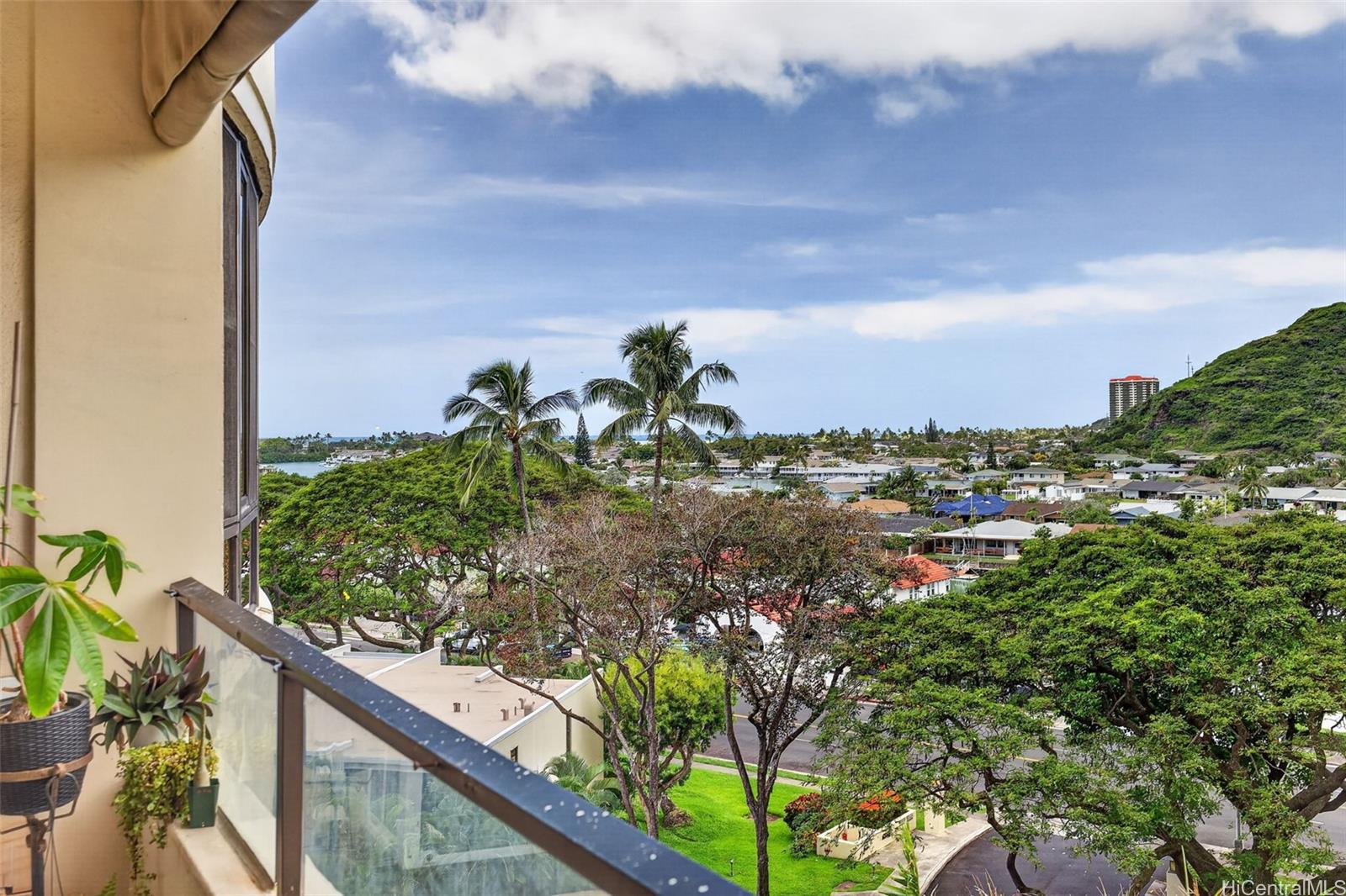 View of Hawaii Kai from the lanai