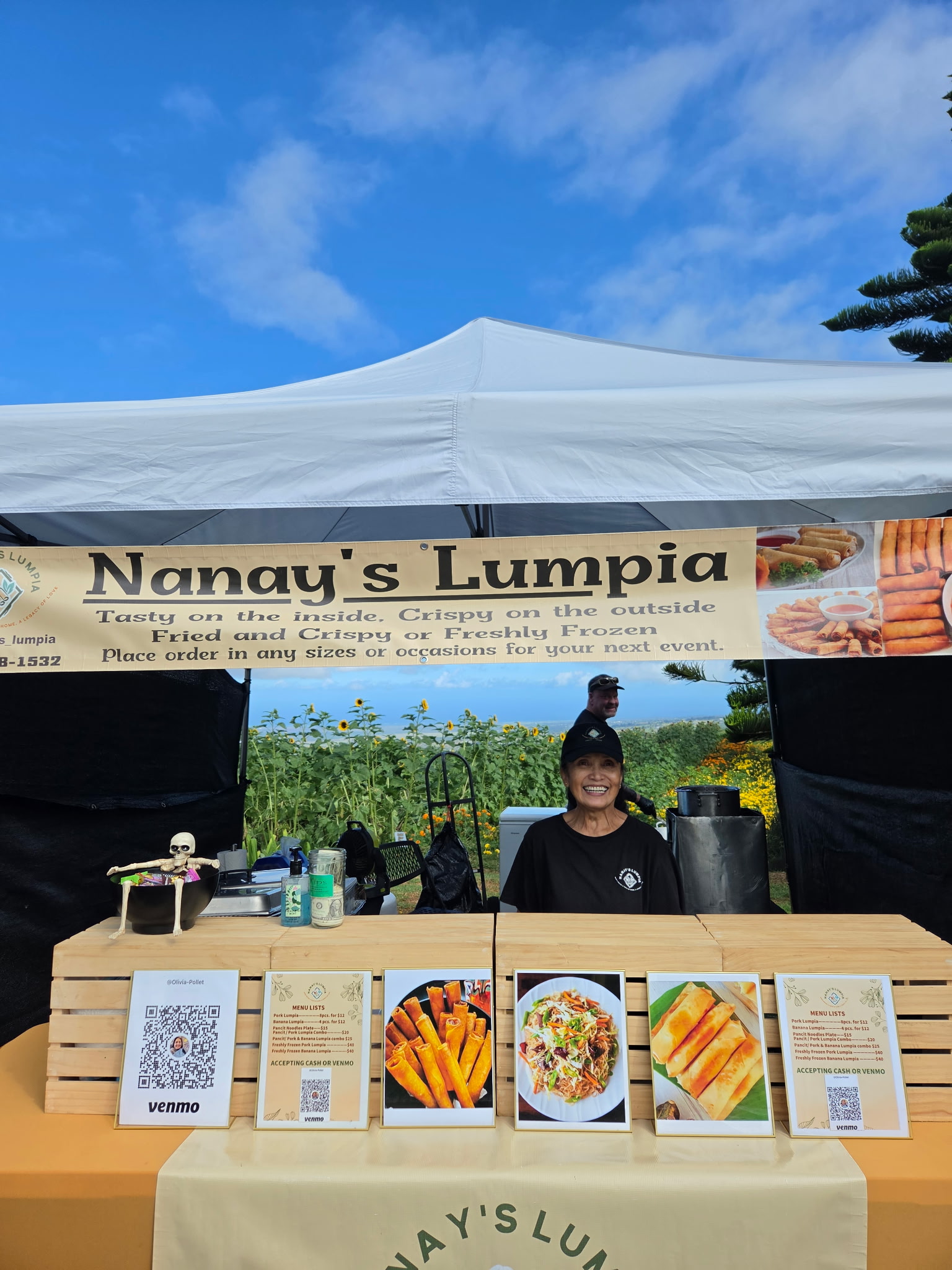 local vendors like nanay's lumpia