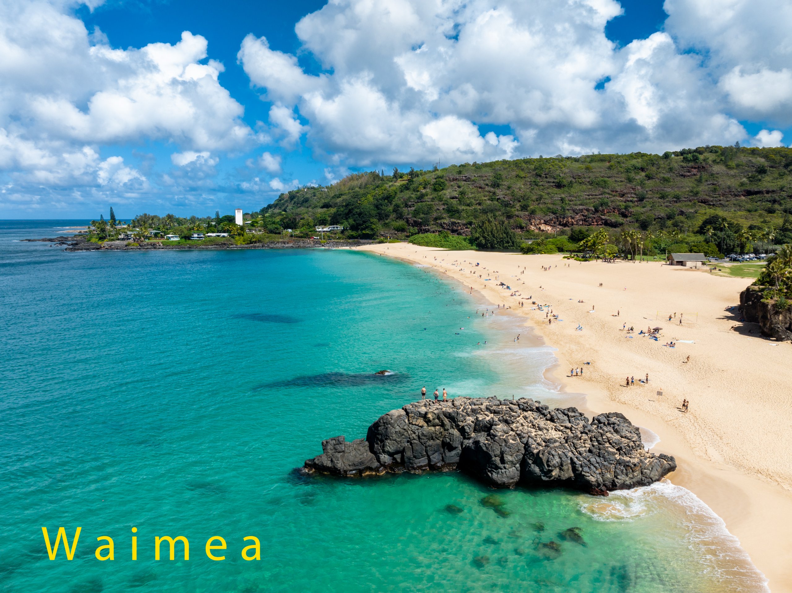 Waimea oahu beach